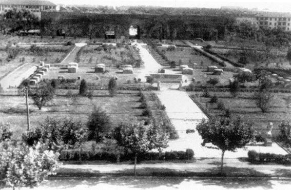 明故宫午门,奉天门遗址鸟瞰(1888年摄)