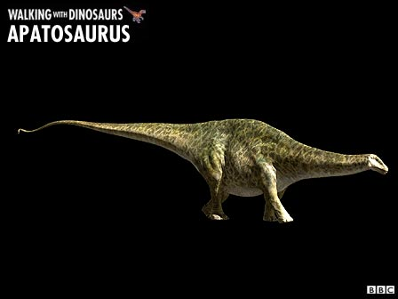 雷龙(brontosaurus),正式名称迷惑龙(学名apatosaurus),是蜥脚下目