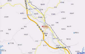 广东省丰顺县龙岗镇行政地图