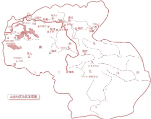 雅鲁藏布江地图