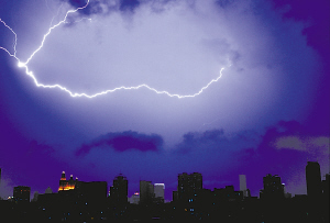 雷暴天气