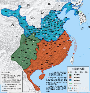 东汉末年江东割据图