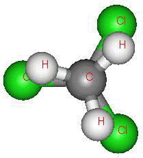三氯乙烷 分子构架
