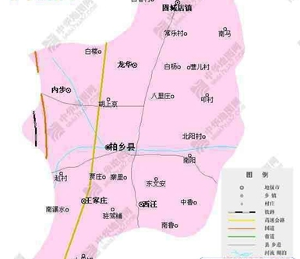 柏乡县地图