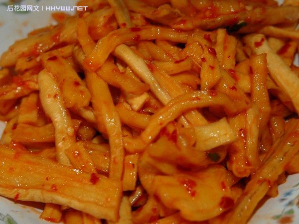 酸辣萝卜条