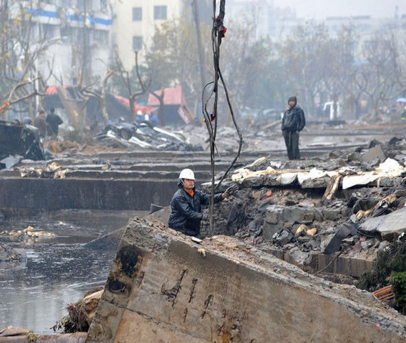 11·22青岛输油管道爆炸事件