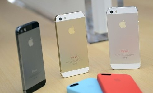 iphone 5s三种颜色机型