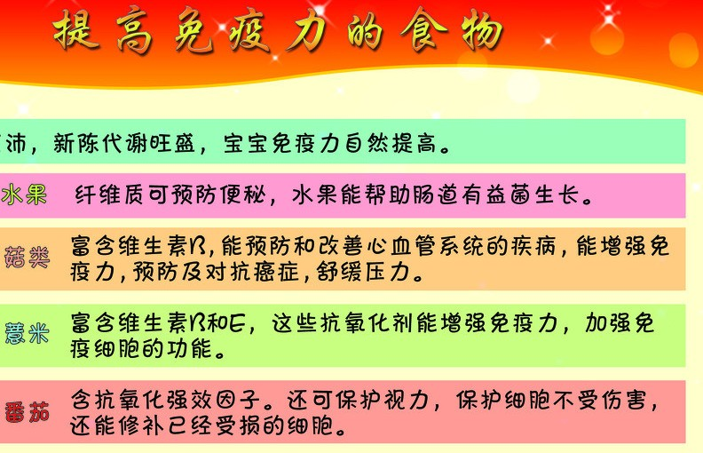 提高免疫力