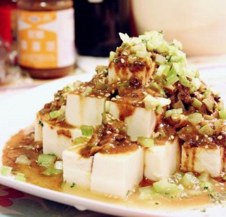 麻酱拌豆腐