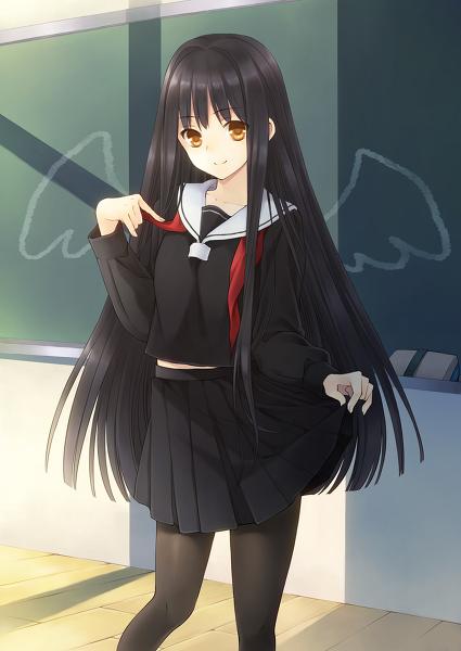 黑长直人物图集