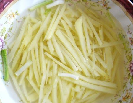 醋溜土豆丝图片合集