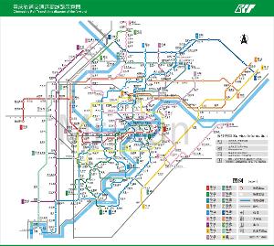 建设规划项目建成后,我市将形成由1,2,3,4,5,6,9,10号线和环线组成的