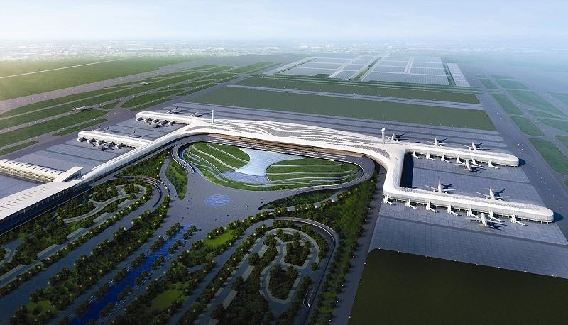 武汉天河机场t3航站楼效果图