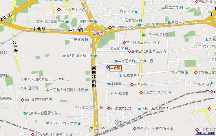 历史版本 丰台区辖14个街道,2个地区,2个镇,3个乡:右安门街道