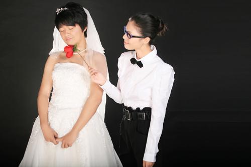 反串婚纱照