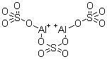 硫酸铝结构式
