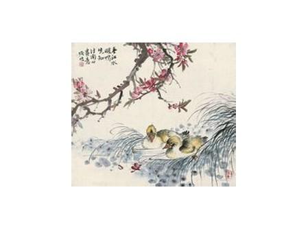 《春江晚景》是唐代诗人张九龄写的一首诗,主要描写旅途中春日的繁花