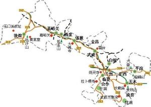 除此之外,还有武都至九寨沟高速公路,陇南机场正在规划中.