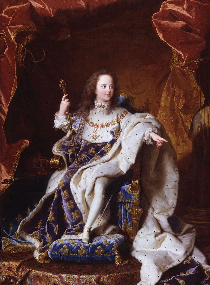 路易十五少年时期画像