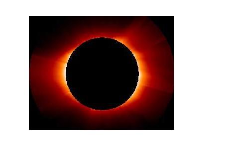 日冕是太阳大气的最外层(其内部分别为光球层和色球层),厚度达到几
