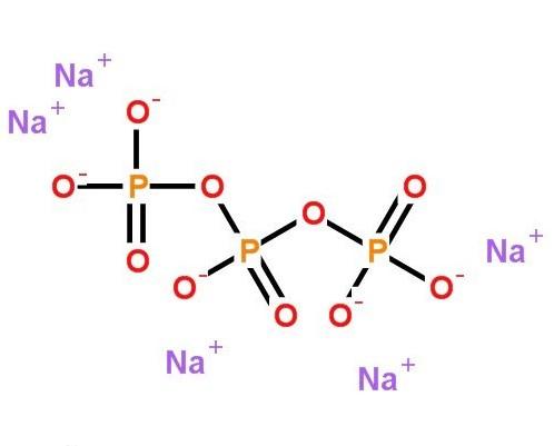 三聚磷酸钠分子结构图