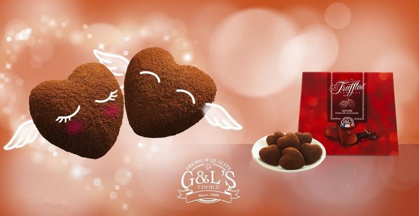 德菲丝松露巧克力广告