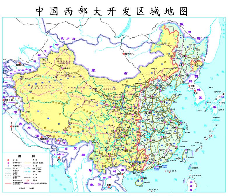 中国汉,唐,元,清几朝政府,均对西部尤其是如今的新疆,西藏地区进行过