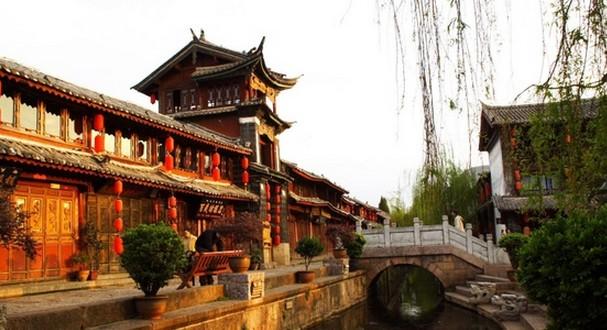 云南丽江古城,1997.12