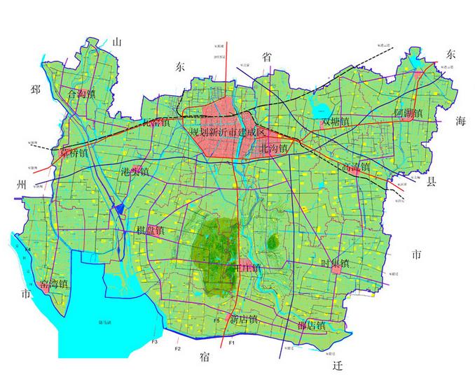 1998年国务院批准新沂市为中等城市规划.