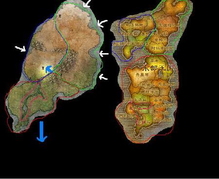 《魔兽世界:燃烧的远征》地图