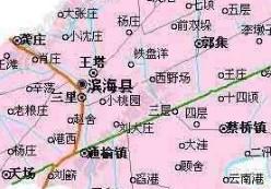 滨海县地图