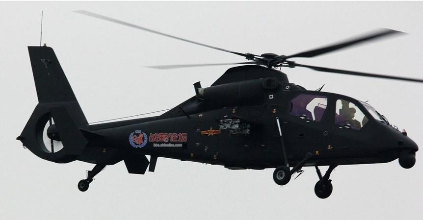 武装直升机(装有武器,为执行作战任务而研制的直升机)