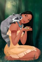 风中电影(美国1995年迪斯尼美女动画)奇缘扔垃圾gif电影图片