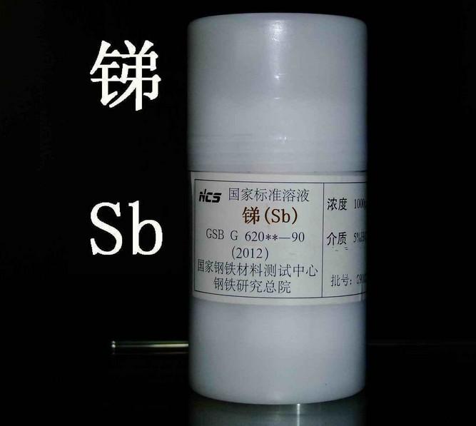 锑(英语:antimony,拉丁语:stibium)是一种有毒的化学元素,元素符号为