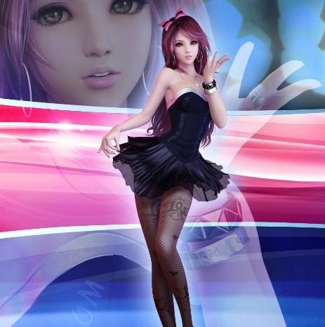 《热舞派对》是完美时空自主研发的首款休闲网