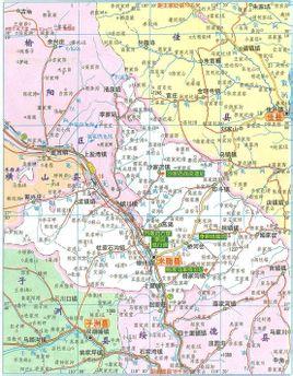 米脂县古称"银州,位于陕西省榆林市东部,无定