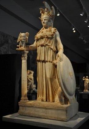 雅典娜女神(athena)是古希腊宗教和神话中的女神,也称为帕拉斯·