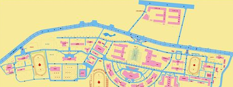 全部版本 最新版本  校园地图 建筑分布图: 辽宁科技大学平面图 校园