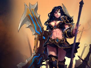 战争女神-希维尔在