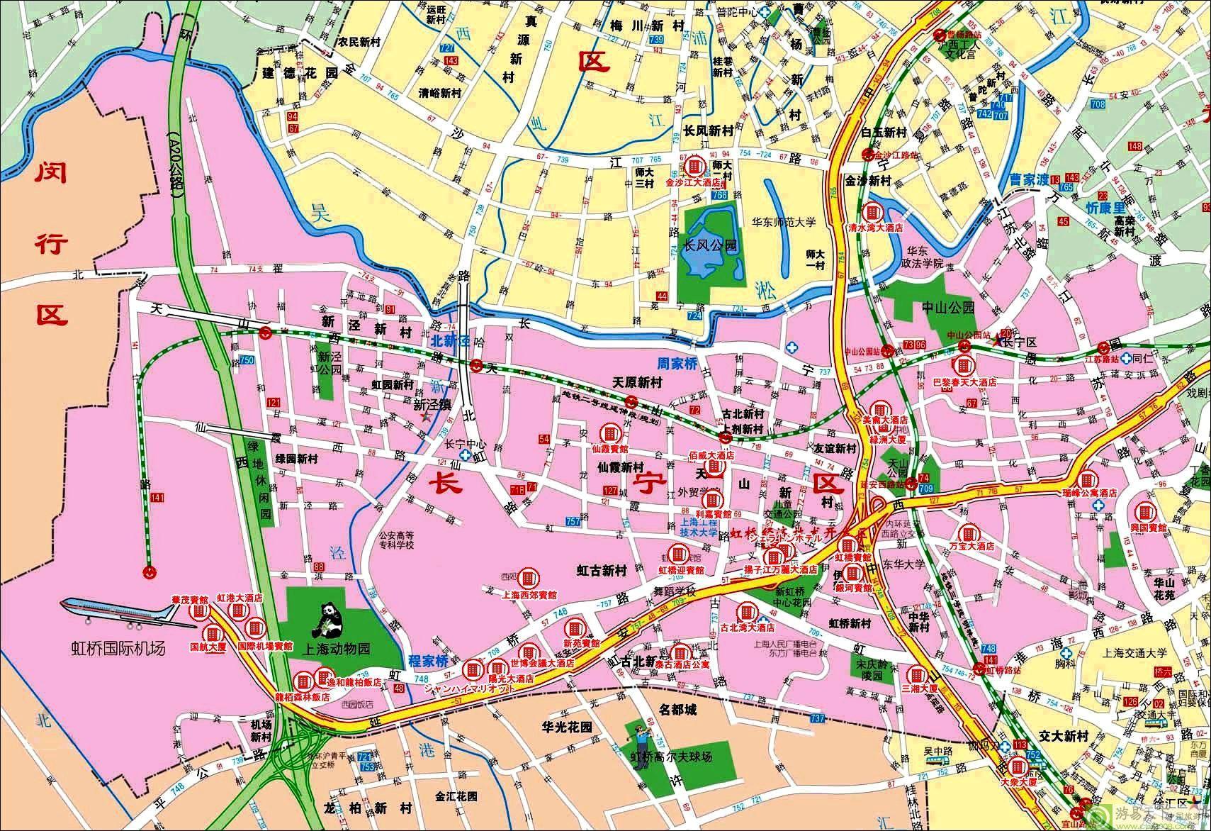 全部版本 历史版本  长宁区是上海市的一个市辖区,位于西部,东连静安