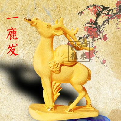 黄金工艺品一路发