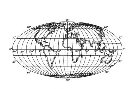 经线和纬线是人们为了在地球上确定位置和方向,在地球仪和地图上画