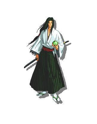 橘右京是日本snk游戏公司(现更名为snkplaymore)格斗游戏代表作《侍魂