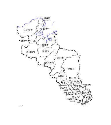 京都府地图