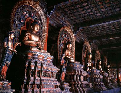 大同华严寺位于大同古城内中心地带 ,下寺坡街14号,鼓楼西侧400米.