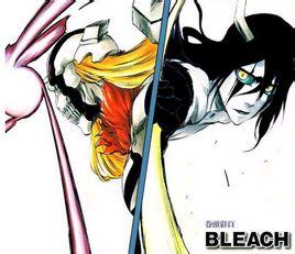 乌一为《死神bleach》中乌尔奇奥拉·西法与黑崎一护的同人cp.