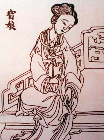 窅娘(yǎo+niáng)是南唐后主李煜嫔妃
