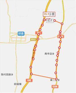 聚集区空间布局是:"两带三区四网",规划建设两带--波流固渠湿地生态带