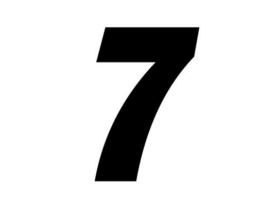 7(七)是6与8之间的自然数,是阿拉伯数字.中文小写:七,大写:柒.