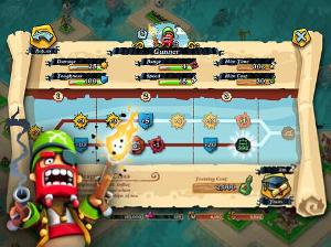 《海盗掠夺战(plunder pirates)》是一款充满夏日风情的卡通风格模拟